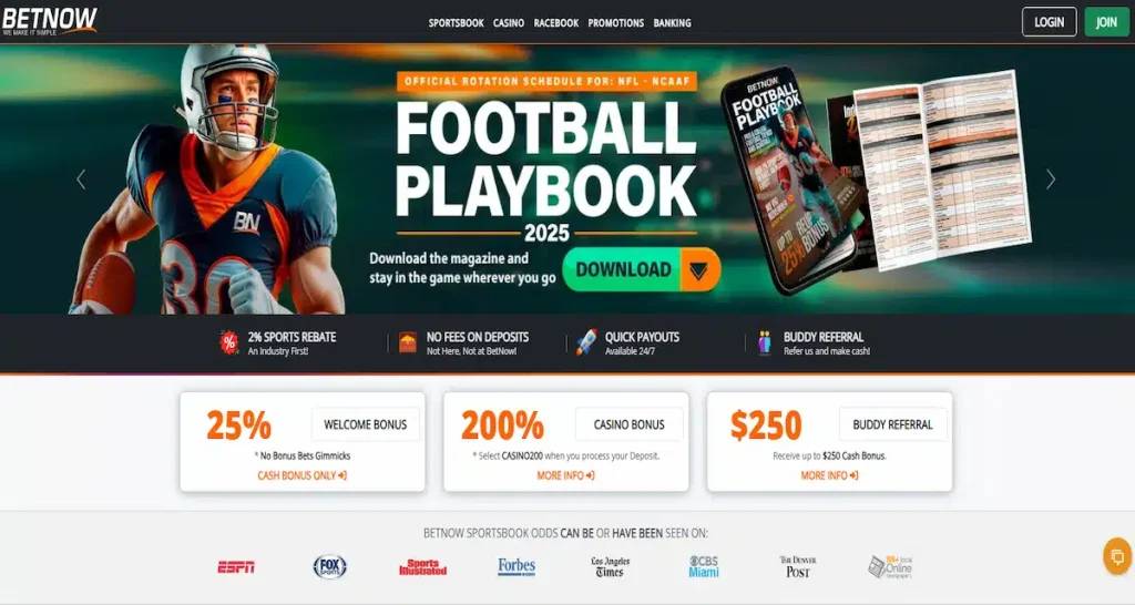BetNow online sportsbook with fast payouts, reload bonuses, and reliable support for U.S. sports betting fans.